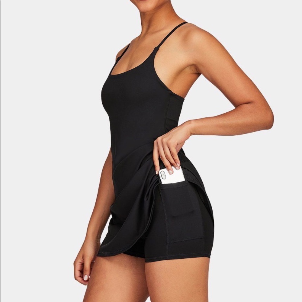Halara Wannabe Small Black Everyday Dress